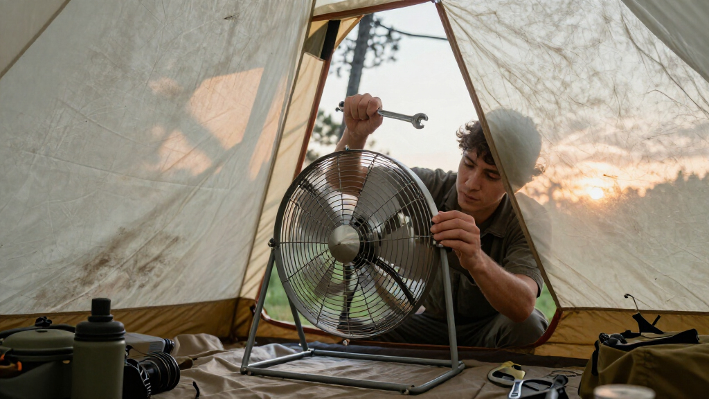 high velocity fans for canvas tents