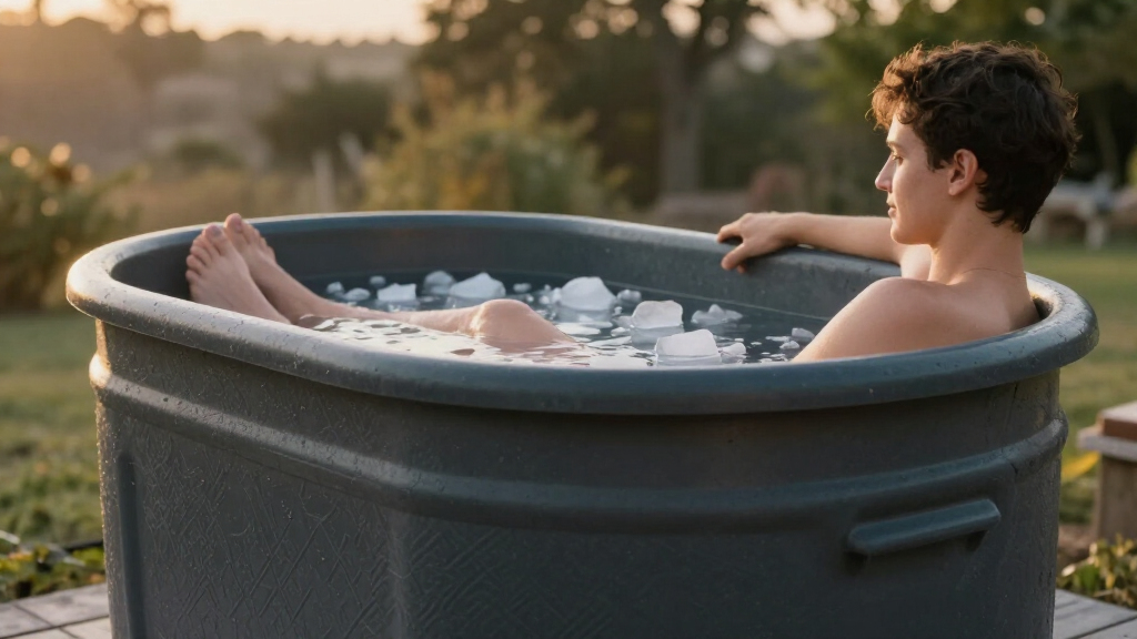 best portable ice bath tub large size