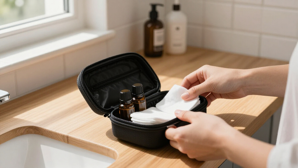 essential oil travel case hard shell