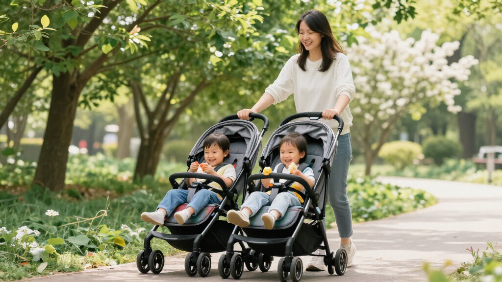 double stroller wagons for two kids