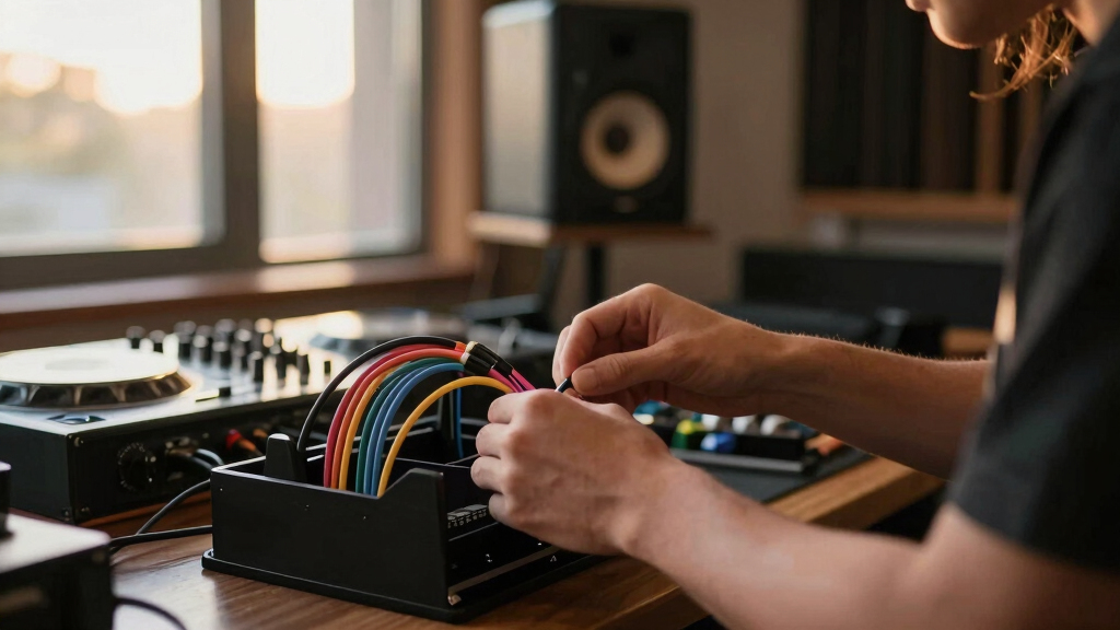 best cable organizer for dj gear
