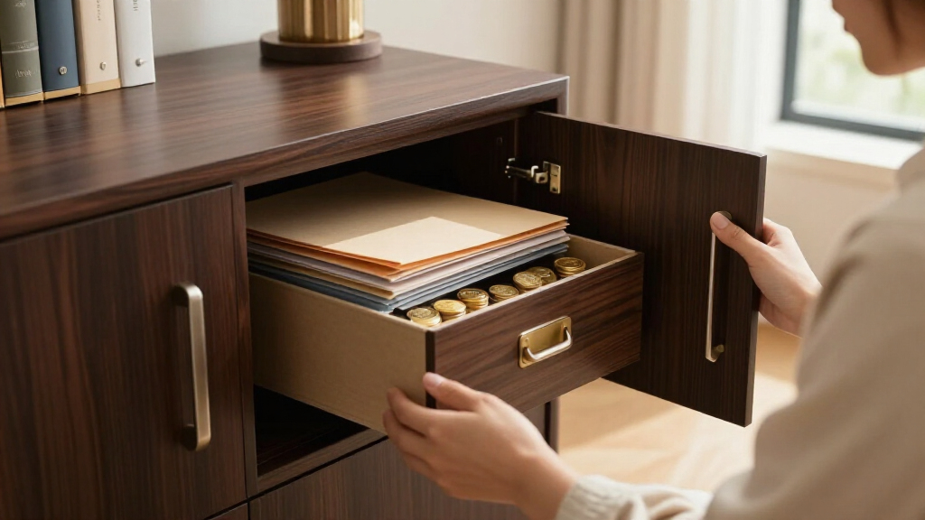 secure storage cabinet for important records