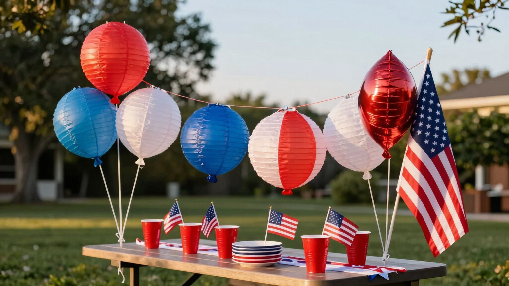 patriotic 4th of July party supplies