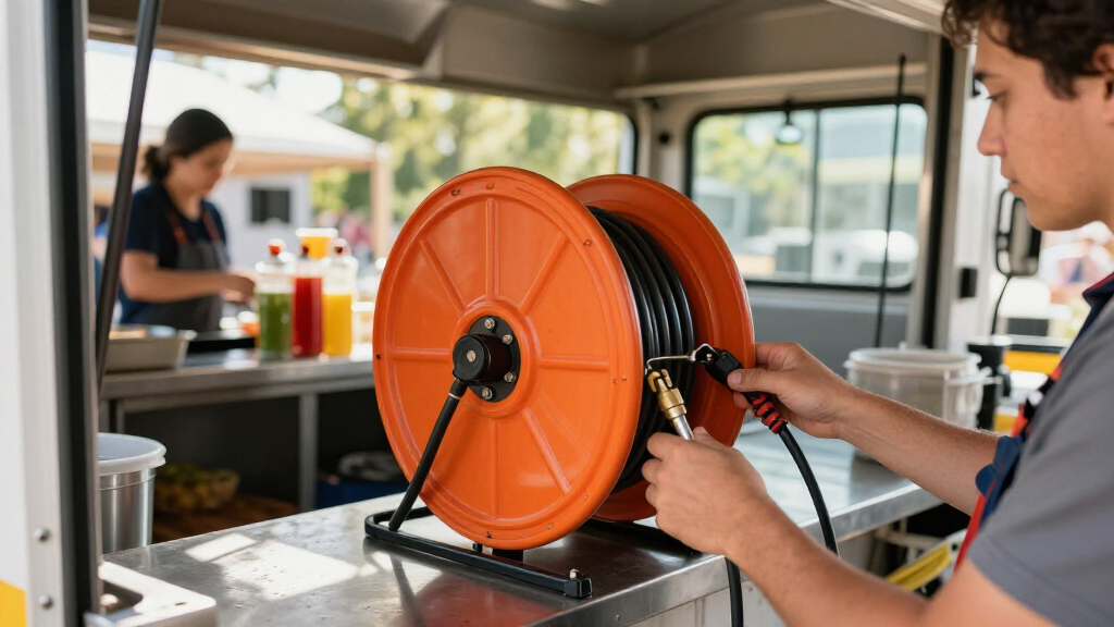 best heavy duty extension cord reels for food trucks