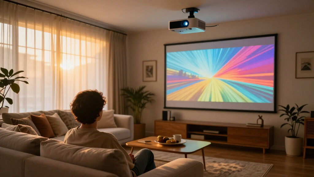 4k projector for living room