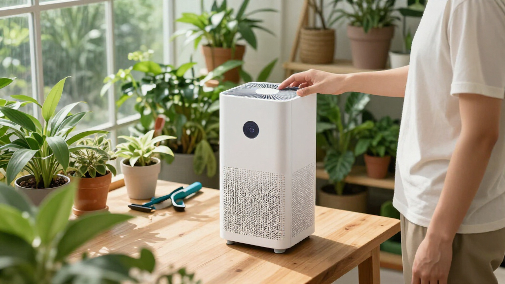 air purifier to prevent indoor pollutants