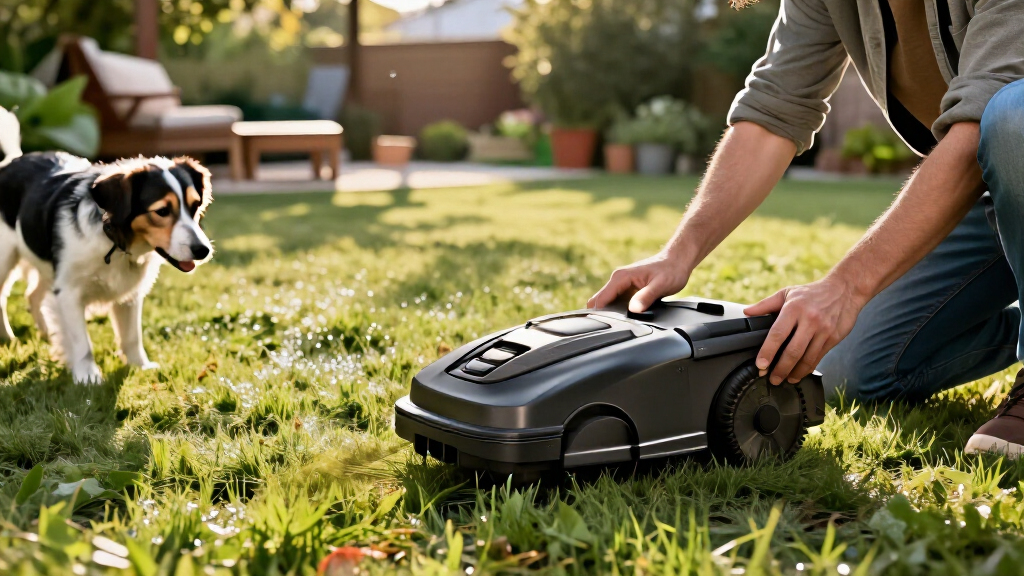 robotic lawn mowers