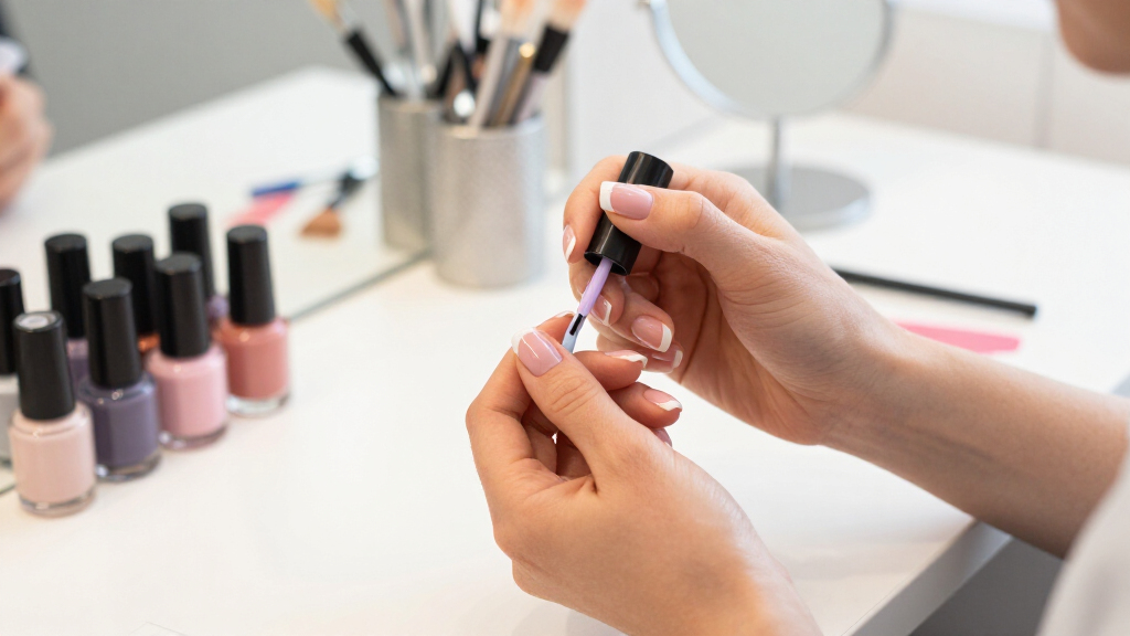 best nail polishes for micro French manicures