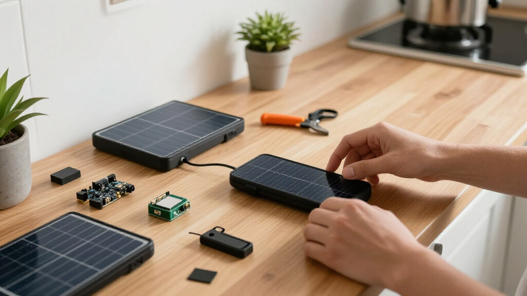 solar-powered phone chargers