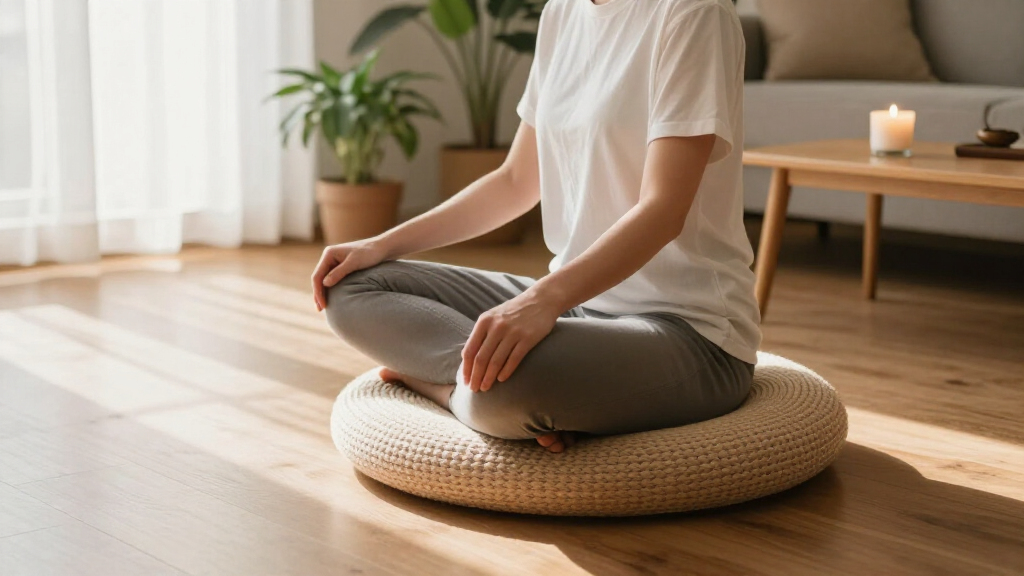 meditation cushions with back support