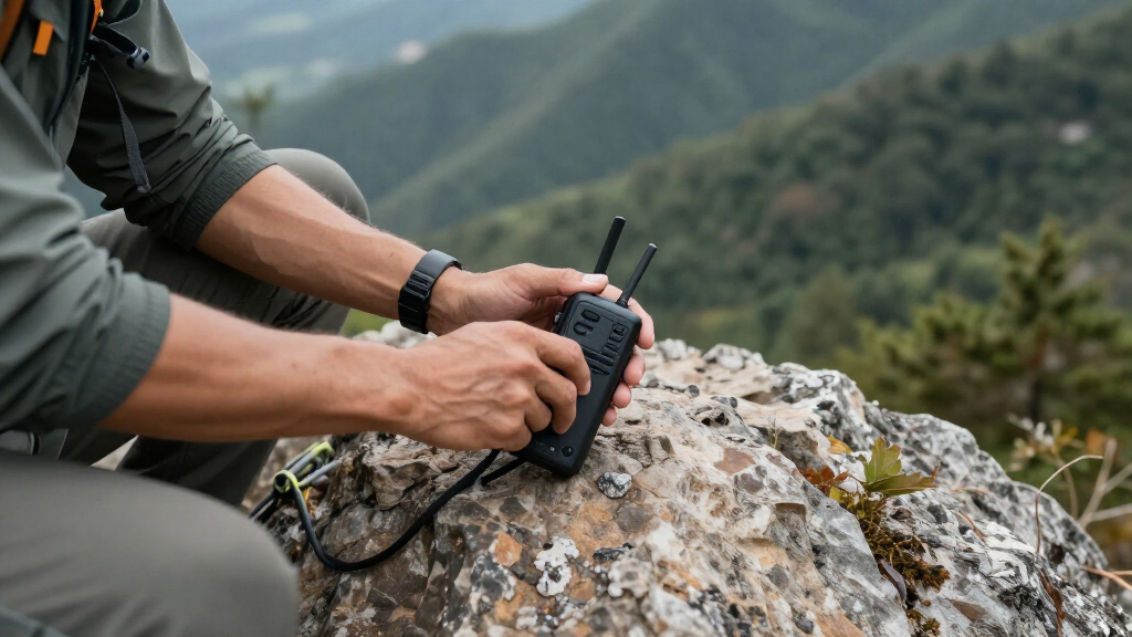 satellite communicator for backcountry travel