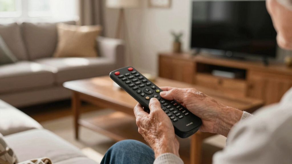 large-button remote controls
