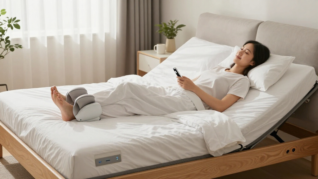 best adjustable bed frame with massage