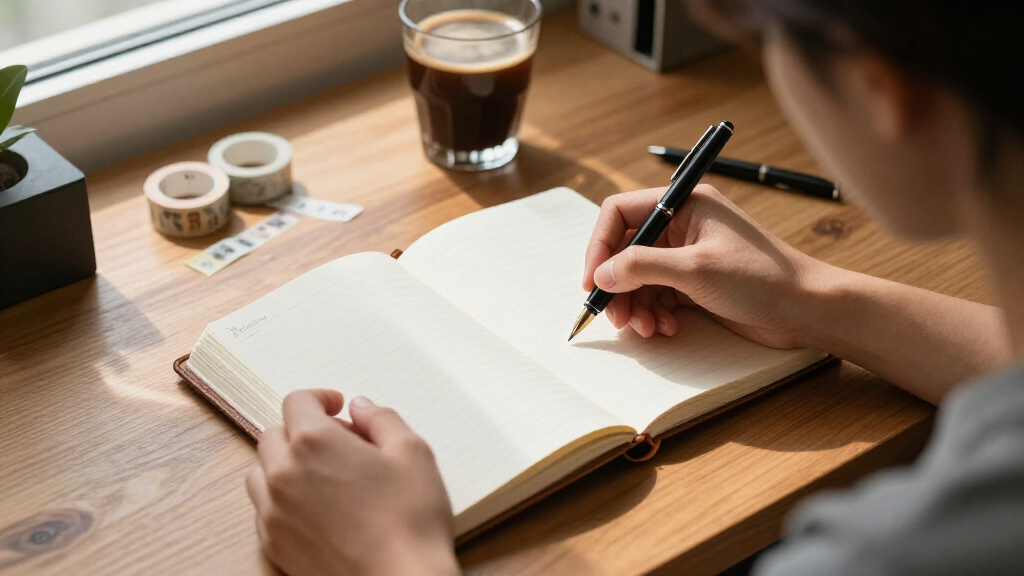fountain pen set for daily journaling