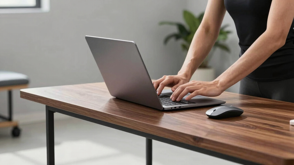 best rolling standing workstation premium