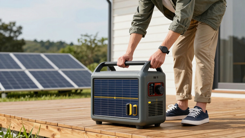 solar backup power generators