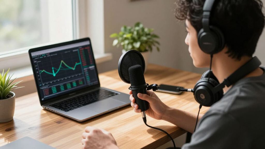 microphone for crypto podcasting