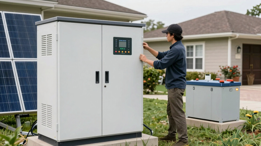 solar backup power stations