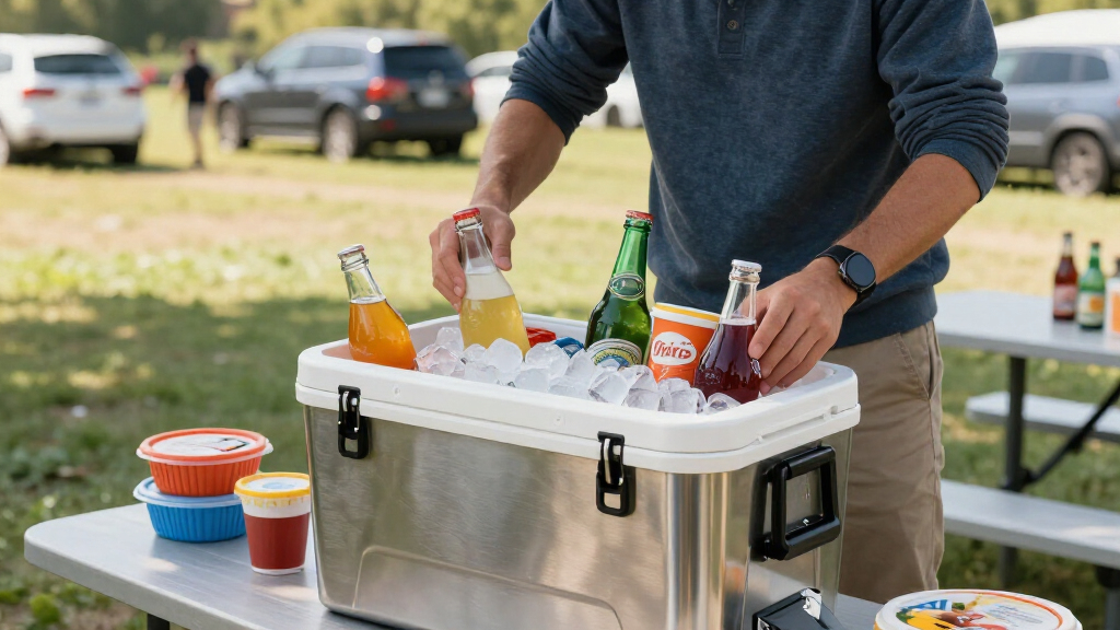portable tailgating coolers