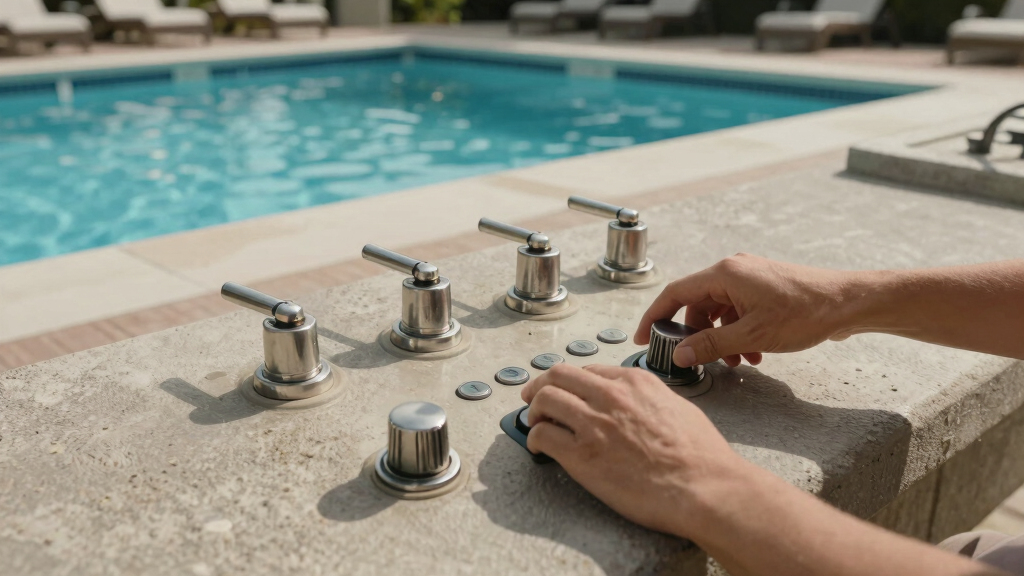 best pool deck fountain jets