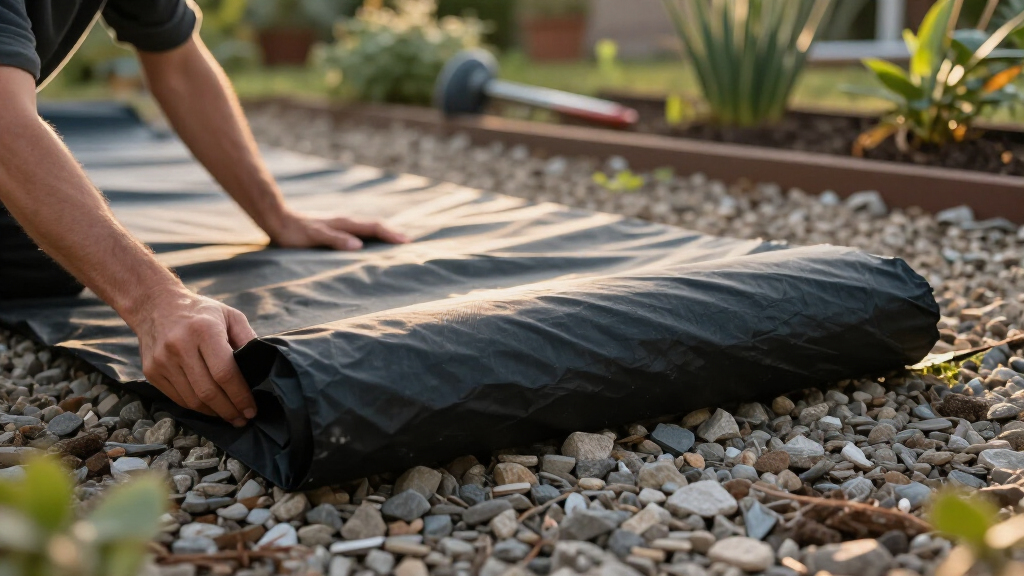 best landscape fabric for gravel yards