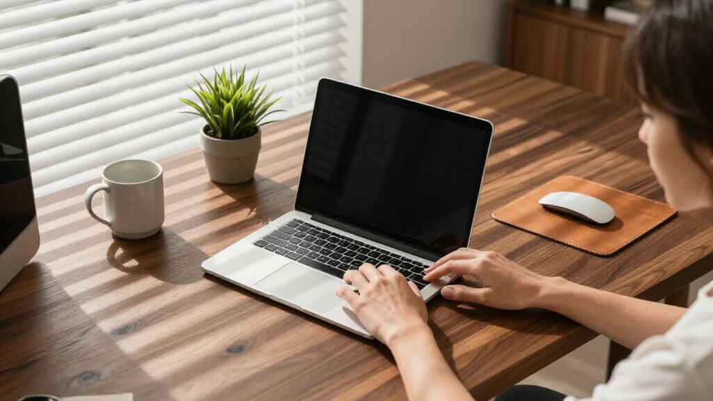 premium standing desk for home office