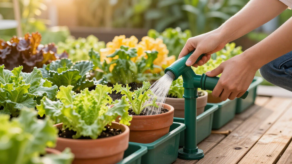 self watering pots for vegetables to keep your garden thriving