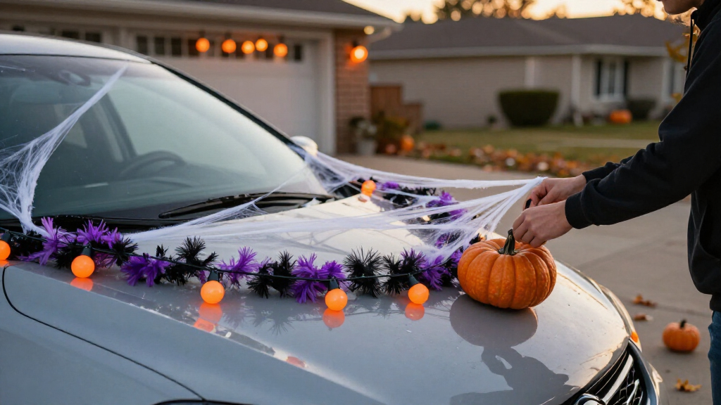 car Halloween decorations