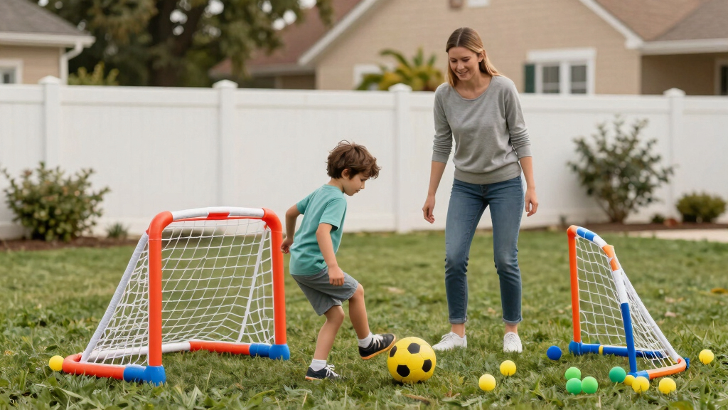 family-friendly soccer game sets