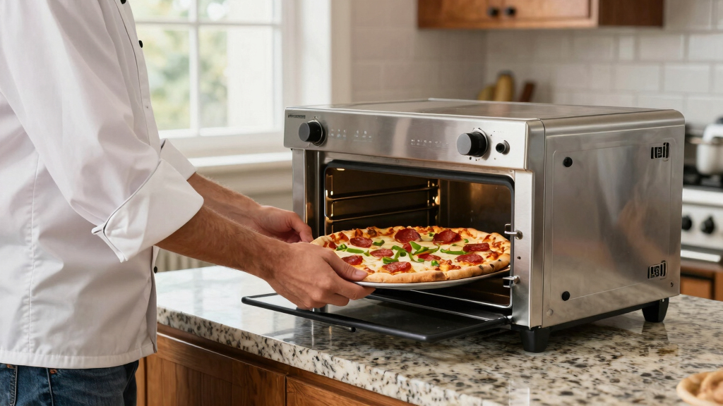 electric countertop pizza oven