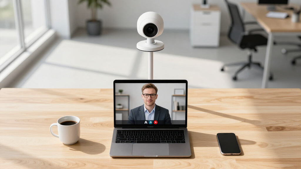 best AI tracking conference camera for office meetings