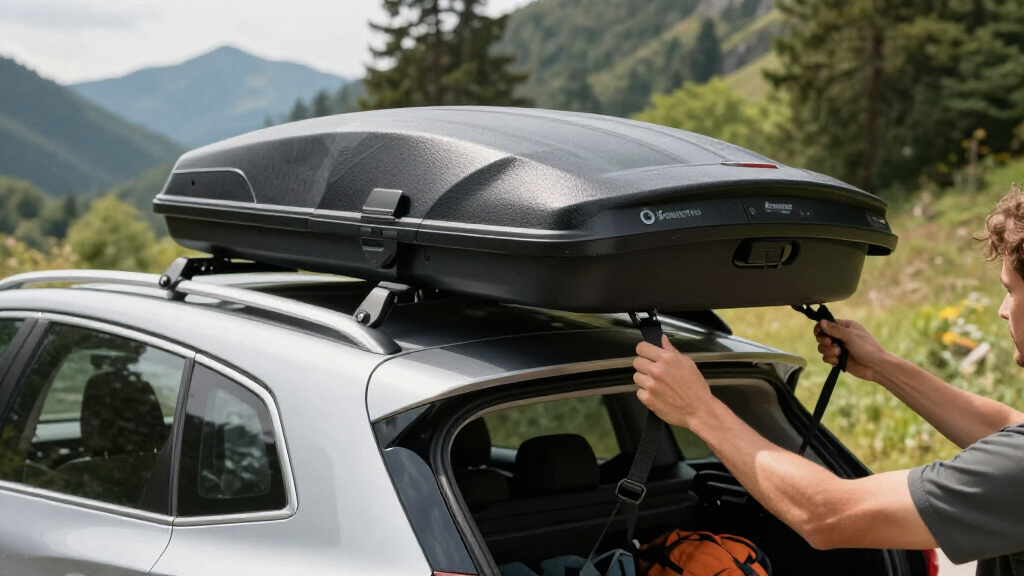 best rooftop cargo box for road trips