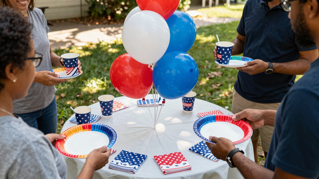 patriotic party supplies
