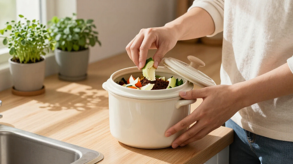 kitchen compost bins