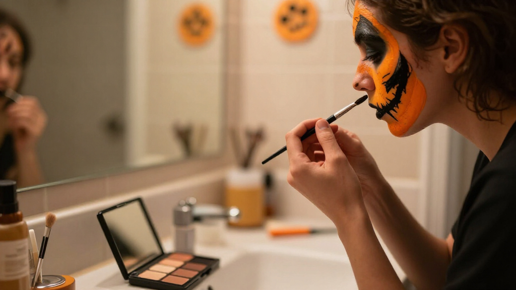 Halloween face makeup kits