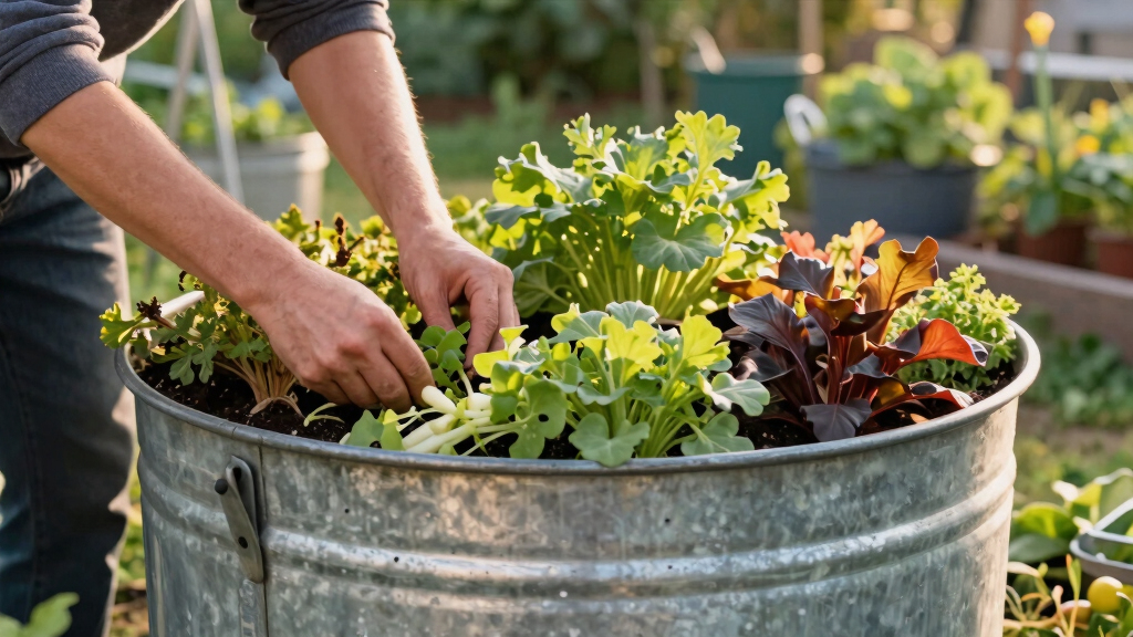 best stock tank planters for edible gardens