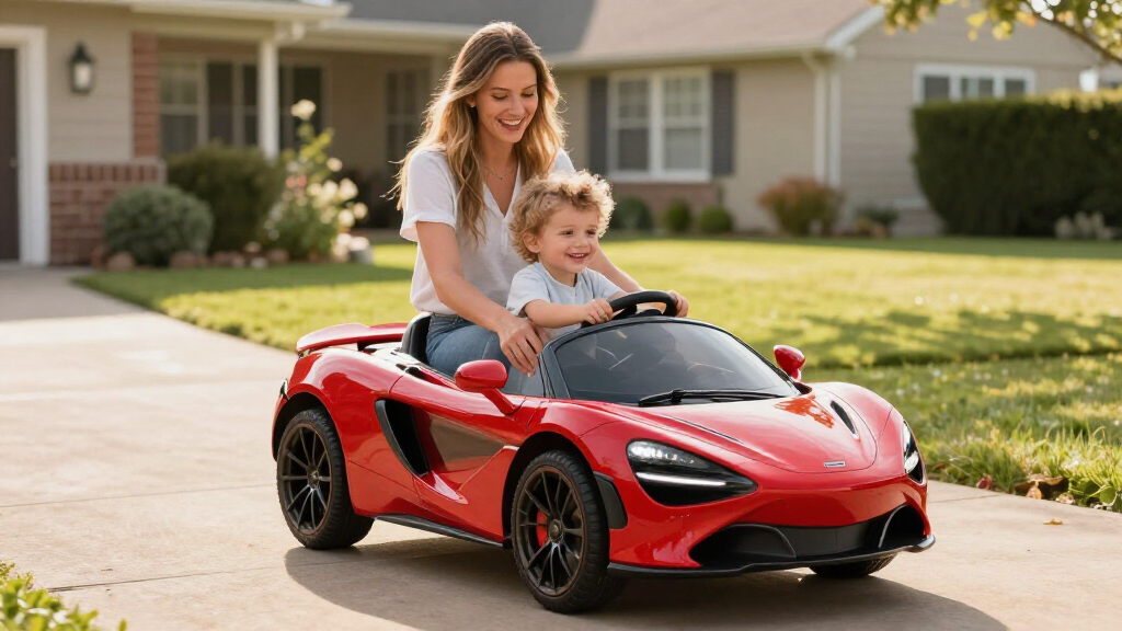 mclaren ride on car for kids