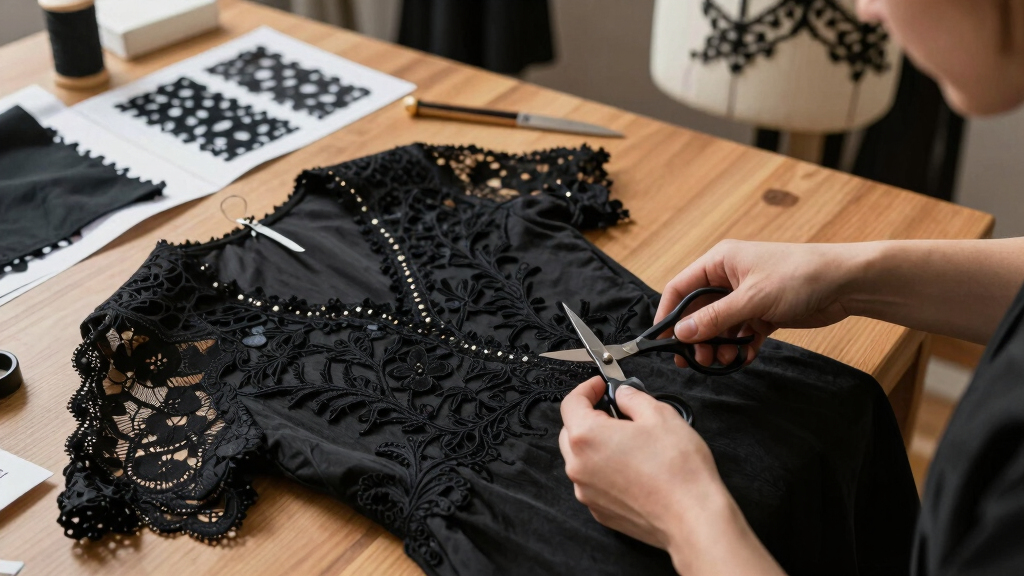 best black lace dresses