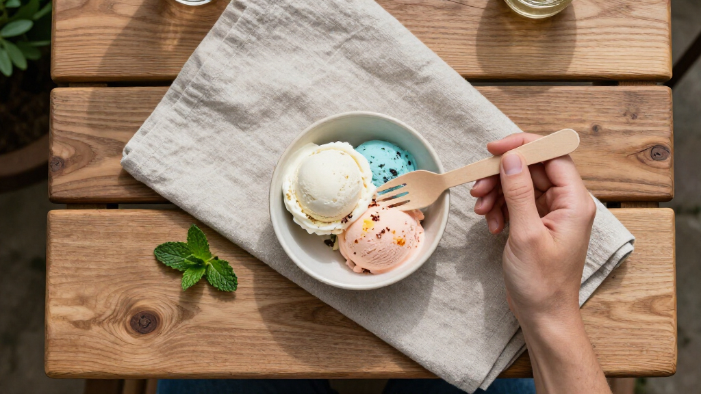 compostable dessert forks