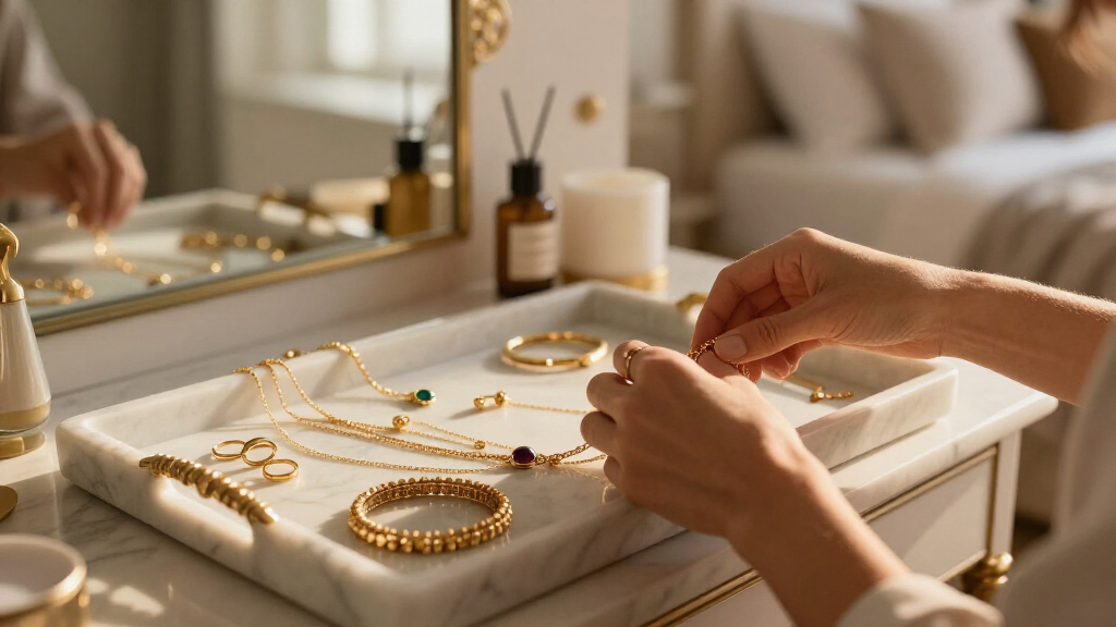 jewelry trays for vanity styling