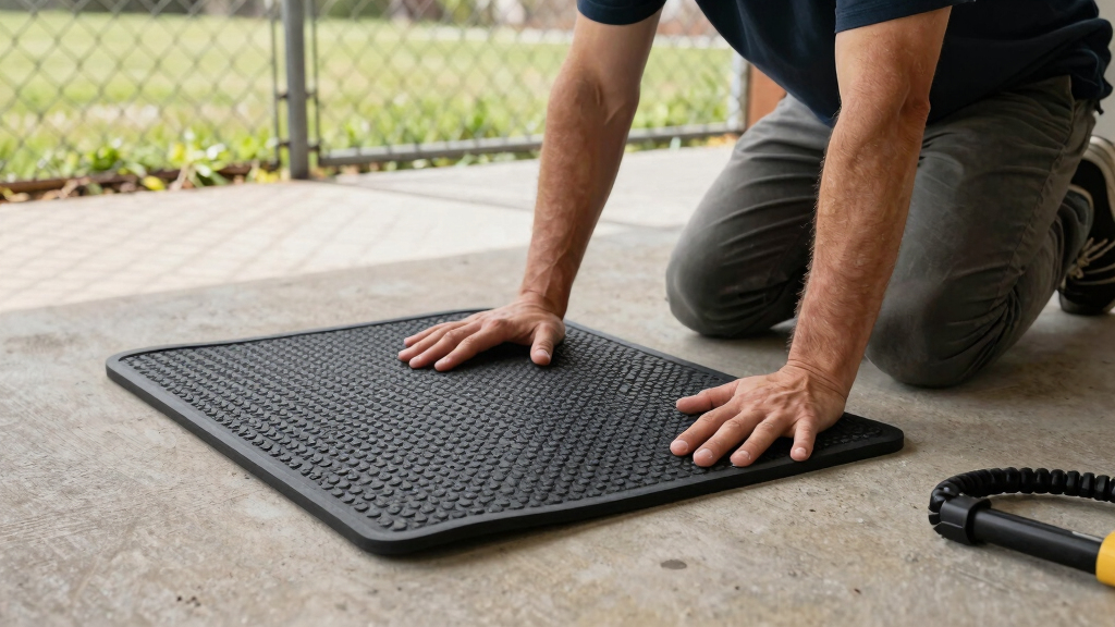outdoor dog kennel mats non slip