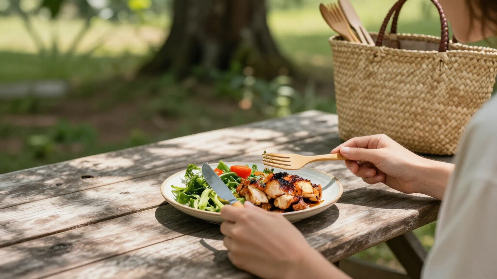 sustainable bamboo cutlery sets