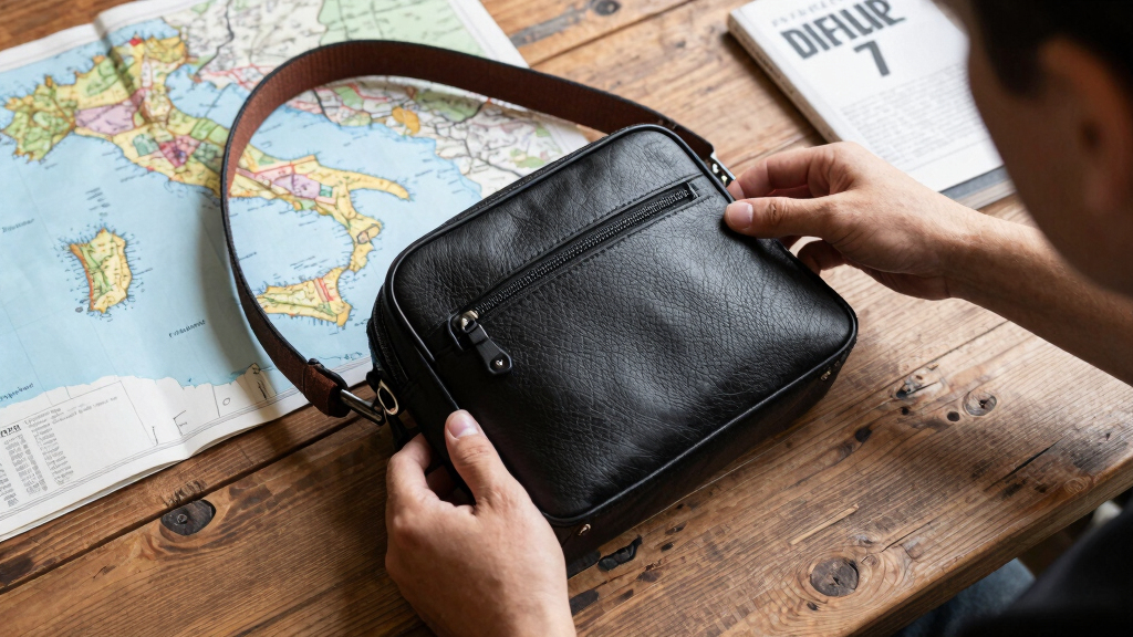 crossbody bag for italy travel