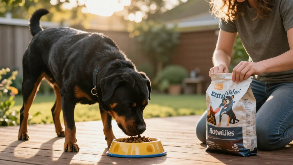 dog food for rottweilers