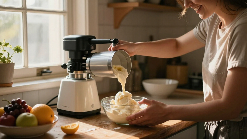 best ice cream maker with compressor