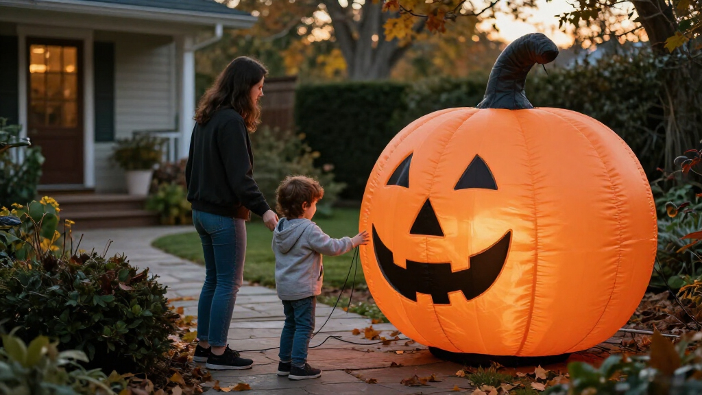 Halloween outdoor inflatables