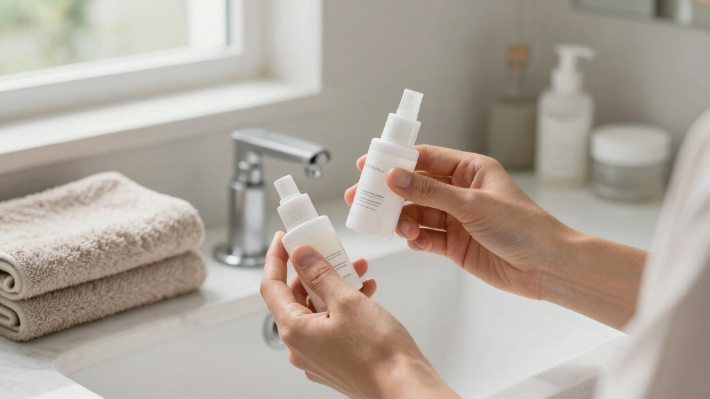 compact travel size skincare