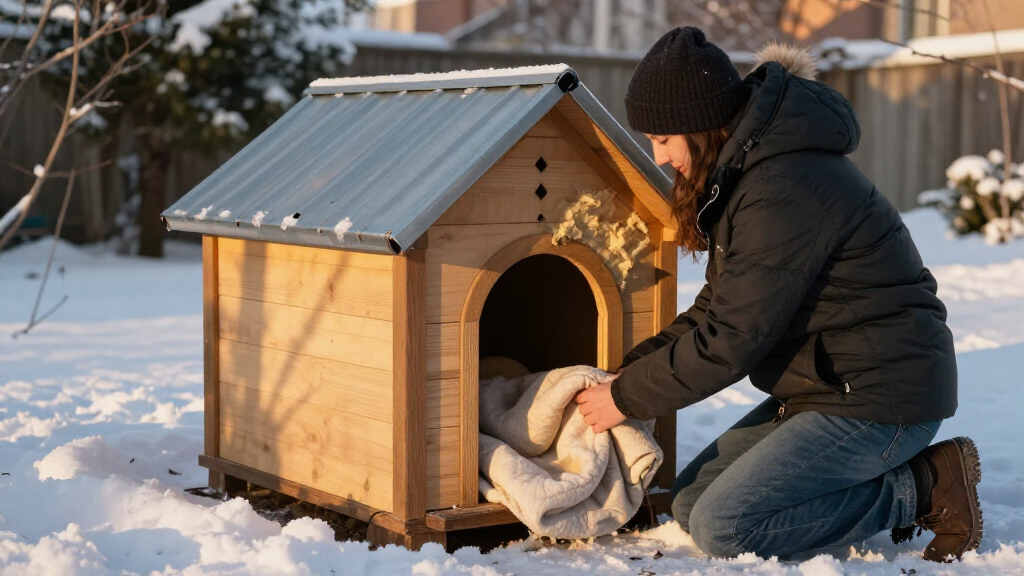 insulated dog house for winter