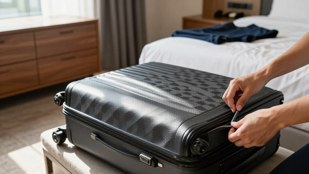 best premium checked luggage suitcase
