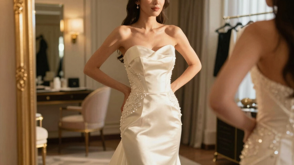 best strapless evening gowns